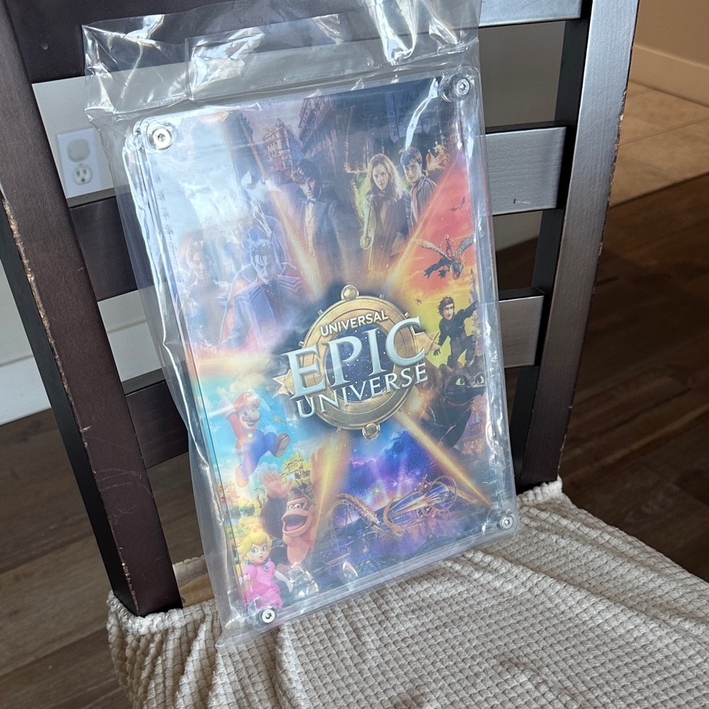 Universal Epic Universe Poster SDCC 2025